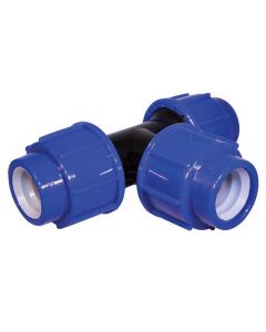 ERA PE Professional blauw T-stuk 90° 25mm