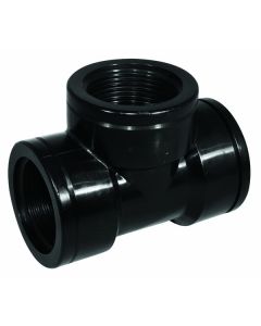 PP T-stuk 1" 3 x bin