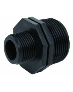 PP Verloopnippel 1½" x 1¼" 2 x buitendraad