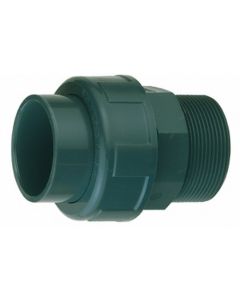 Pvc 3 delige koppeling 1x lijm 1x buit