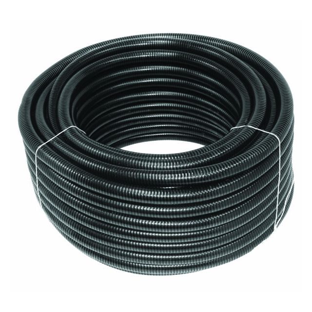 Poolhose Zwart 32 mm [25 meter rol]