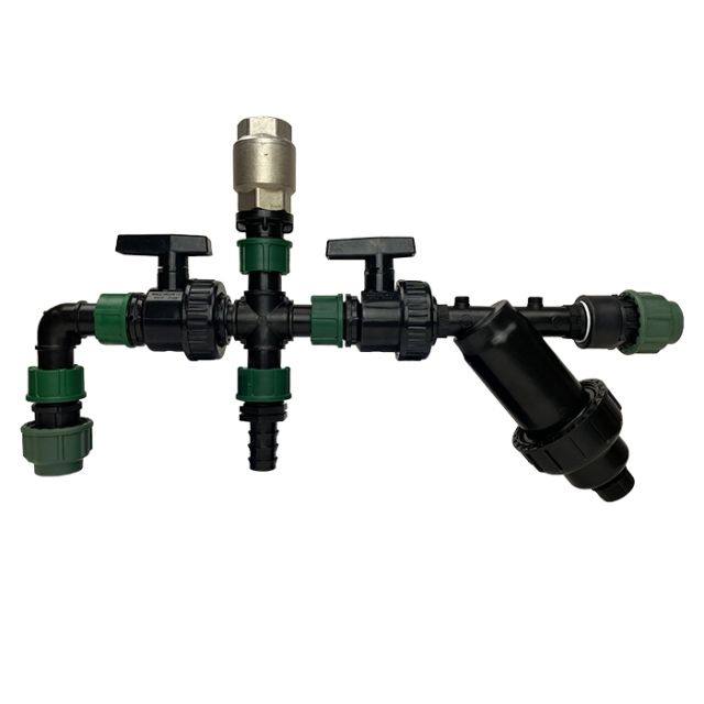 PE Verdeelset + Luchtsnuffer Prof Groen [watervat hoger]