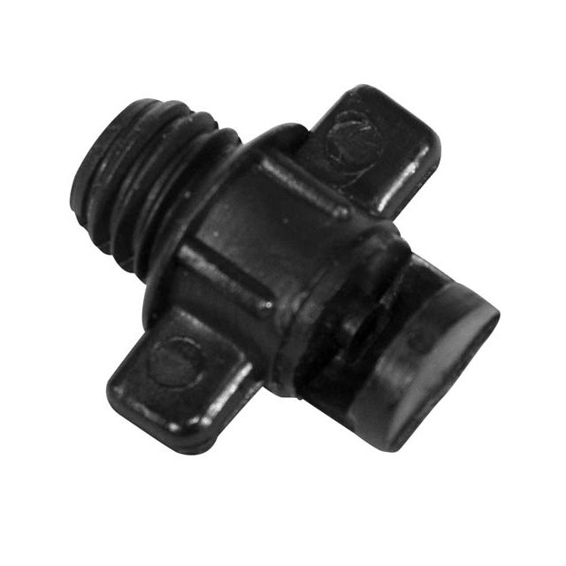 Kaspensproeier 180° zwart