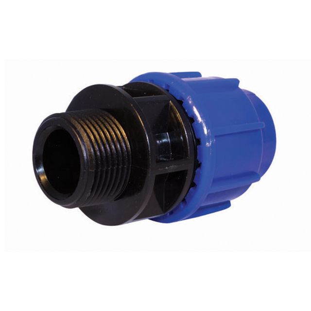 ERA PE Professional blauw Overgang 25x1'' buitendraad