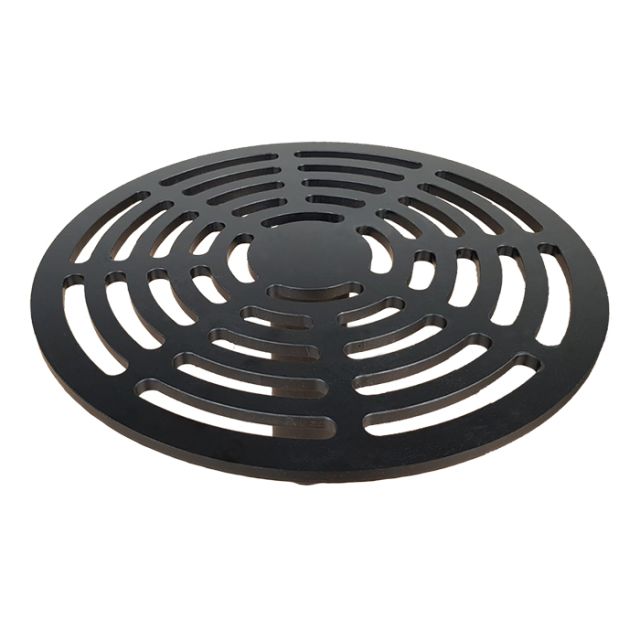 AquaKing Bodemdrain PRO 400 | 2 x160 - zwart Ø400mm - Rooster