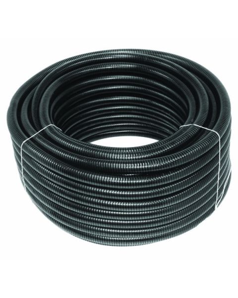 Poolhose Zwart 20 mm [per meter]